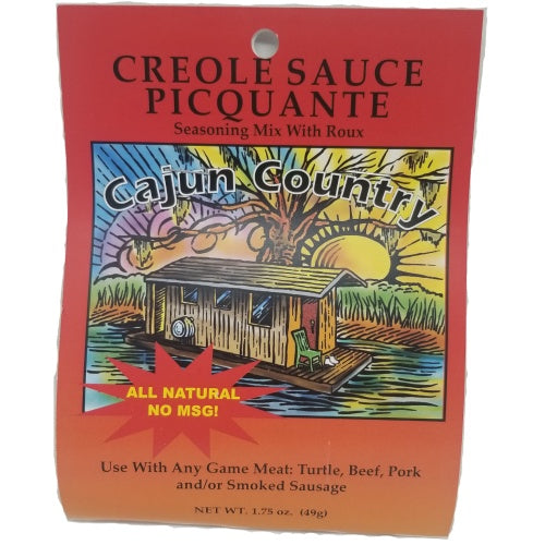 Cajun Country Creole Sauce Picquante Mix (with Roux)