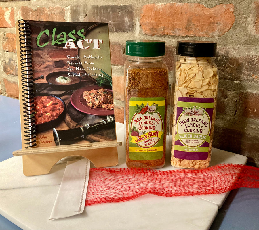 Class Pack: Large Joe's Bayou Blend & Sliced Garlic