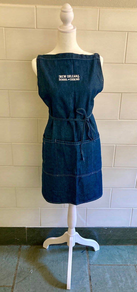 Denim Apron – New Orleans School of Cooking