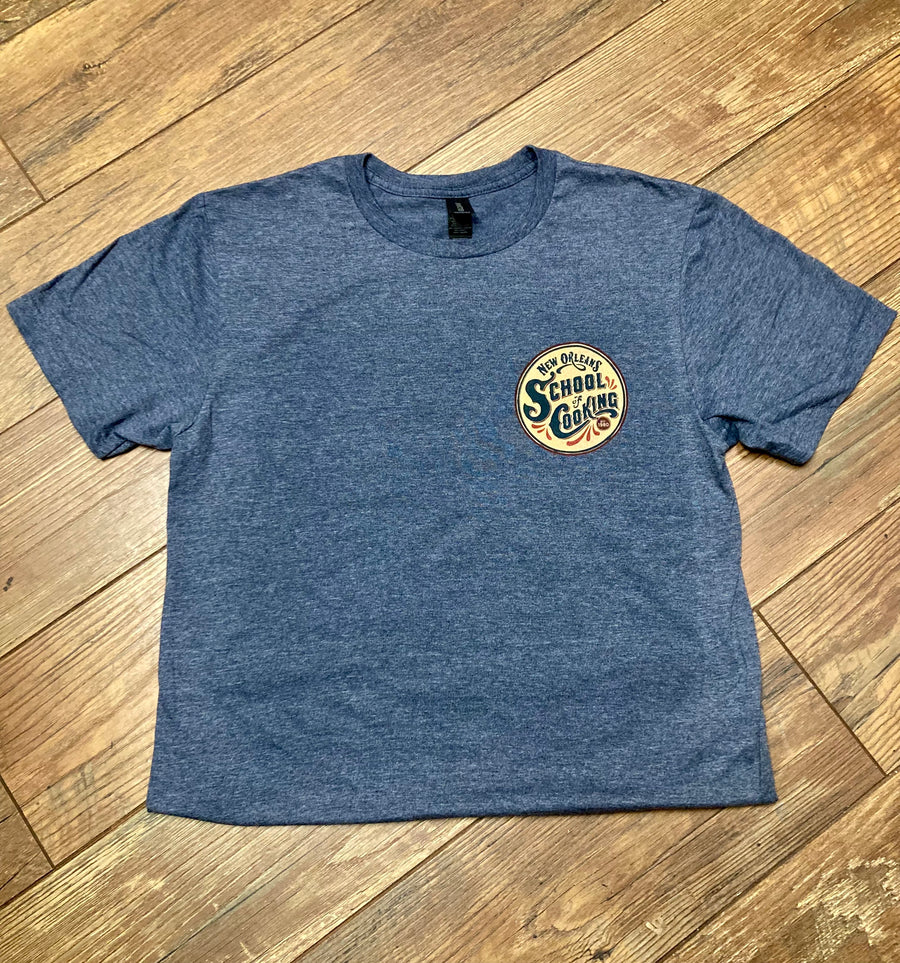 45th Anniversary Collection-Retro T Shirt Navy