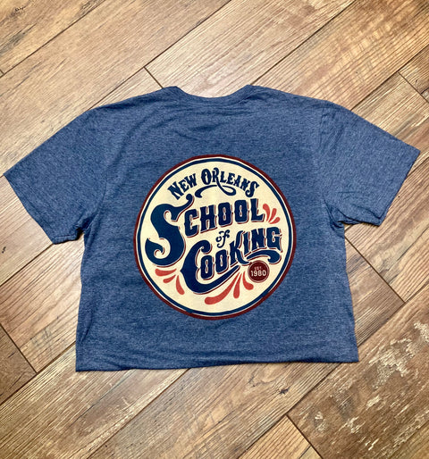 45th Anniversary Collection-Retro T Shirt Navy