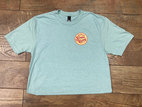 45th Anniversary Collection-Retro T Shirt Sage Green