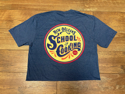 45th Anniversary Collection-Retro T Shirt Navy