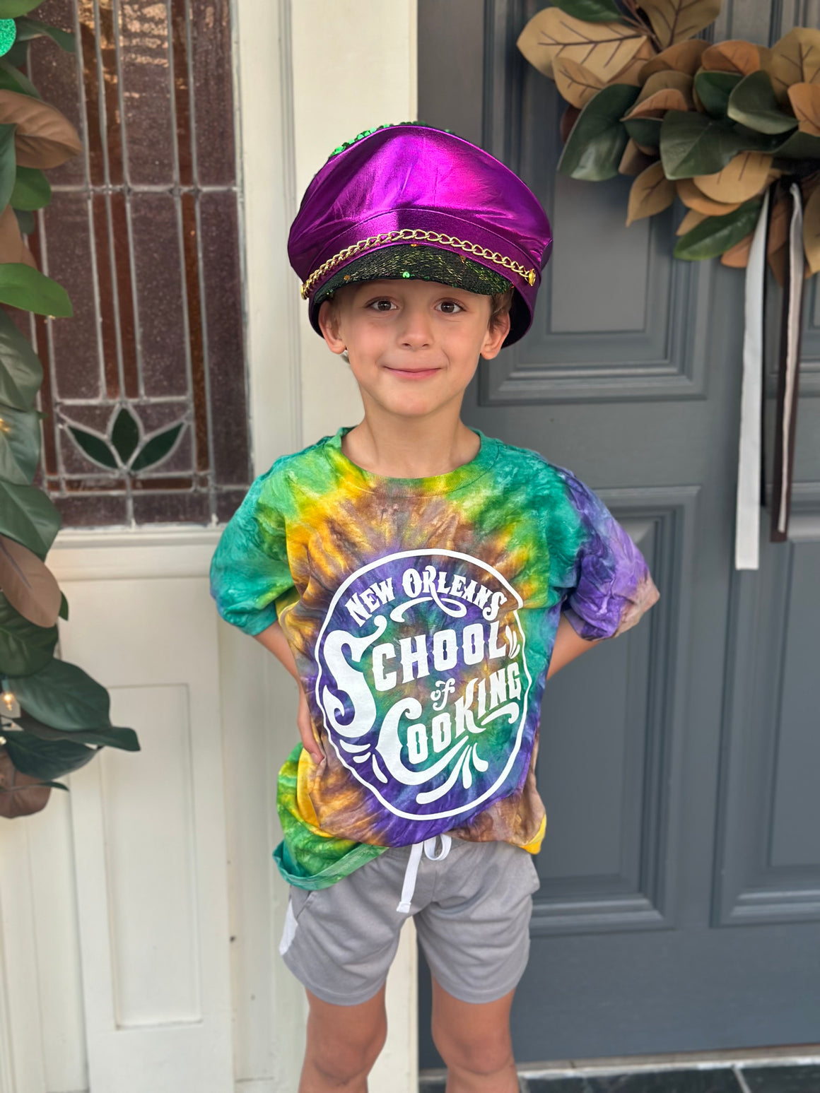 45th Anniversary Collection-Retro Mardi Gras YOUTH Shirt