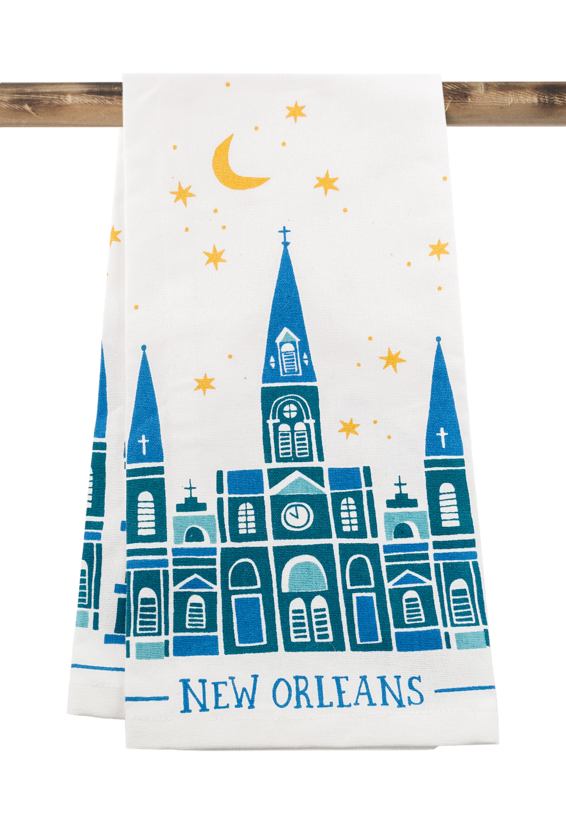 Nighttime in New Orleans Towel