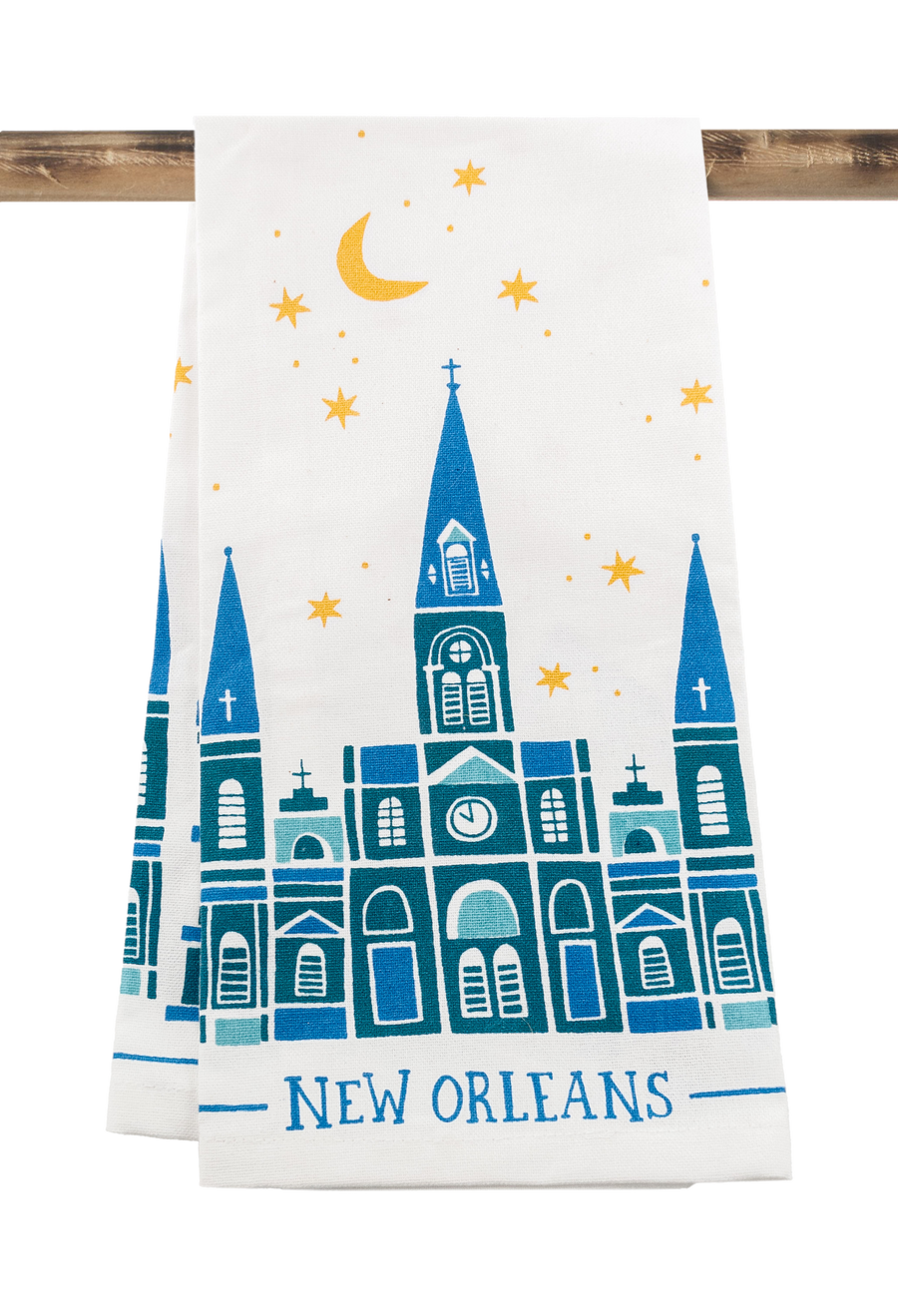 Nighttime in New Orleans Towel