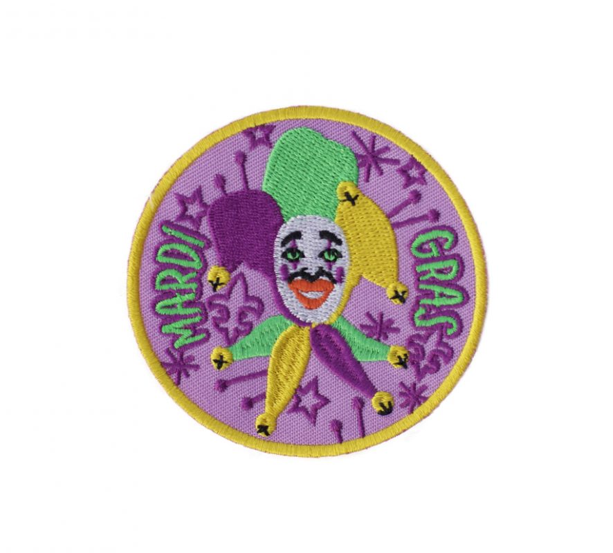 Patch – Mardi Gras Iron On