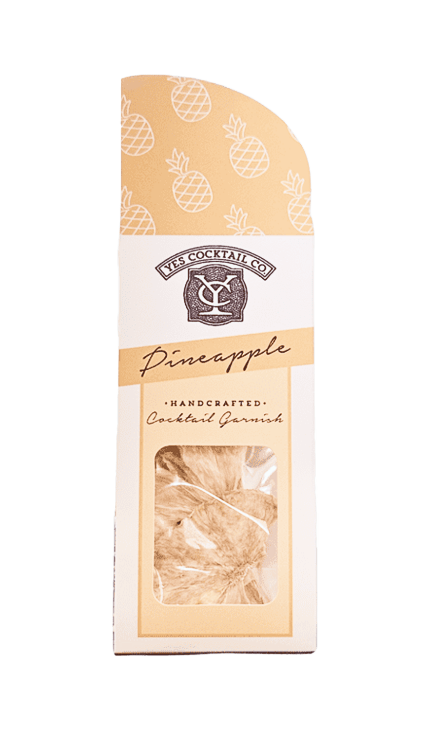 Pineapple Cocktail Garnishes-Dehydrated