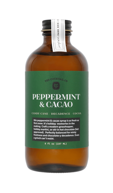 Peppermint & Cacao Syrup