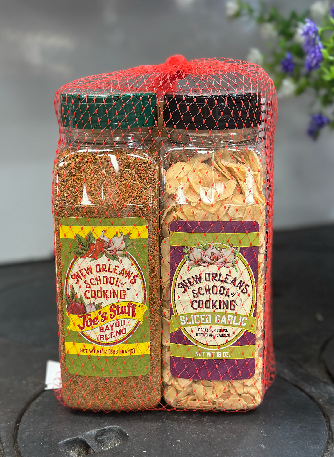 Class Pack: Large Joe's Bayou Blend & Sliced Garlic