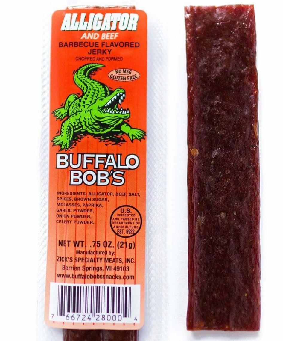 Buffalo Bob's Alligator Meat Snacks