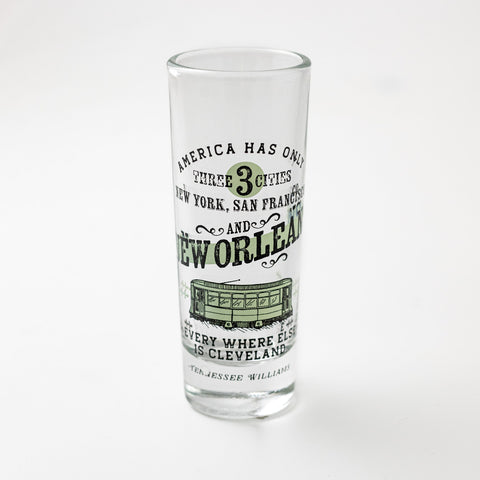 Shot Glass – Three Cities