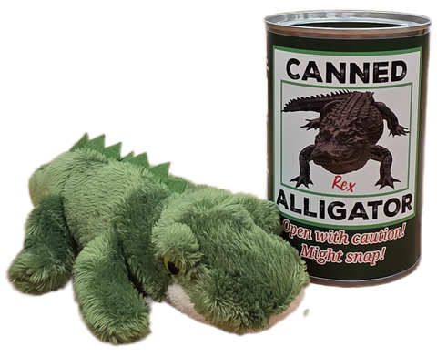 Rex the Canned Alligator