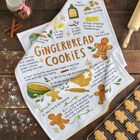Gingerbread Cookies Kitchen Towel