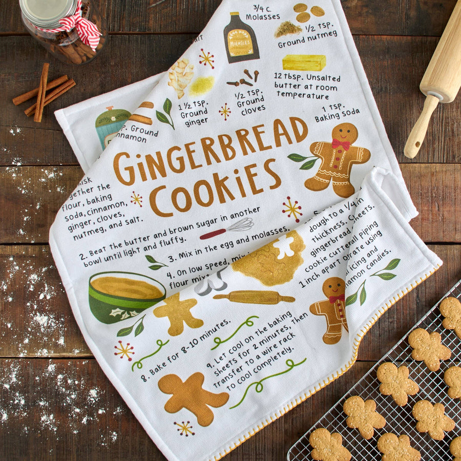 Gingerbread Cookies Kitchen Towel