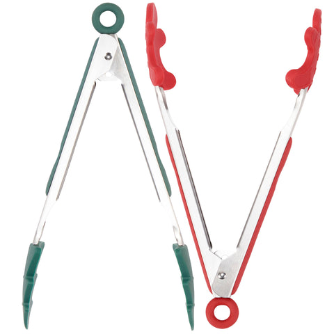 Gingerbread Man & Tree Tongs Set
