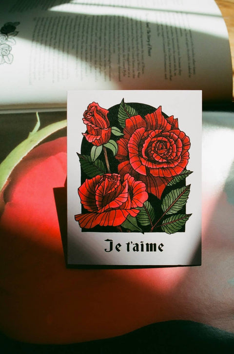 Je T'aime (I Love You) Card