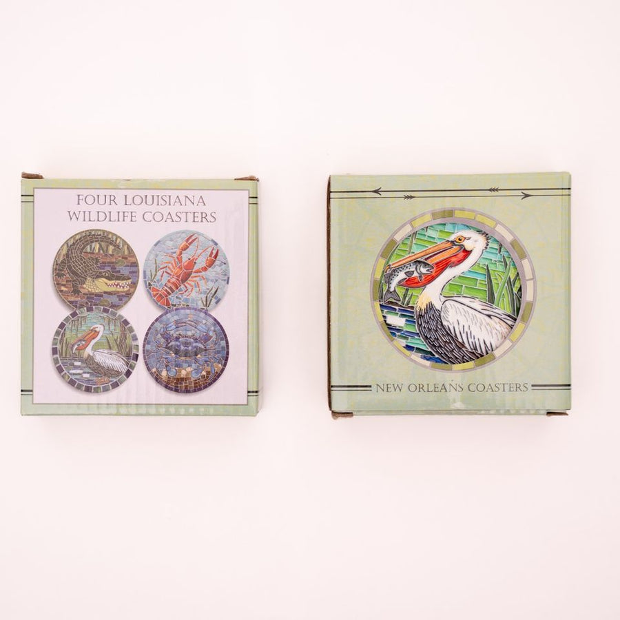 Louisiana Wildlife Coasters (Set of 4)