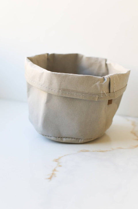 Washable Paper Bag: Brown