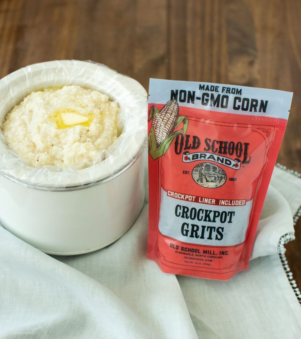 Crockpot White Corn Grits