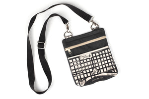 French Quarter Map Cross Body Purse