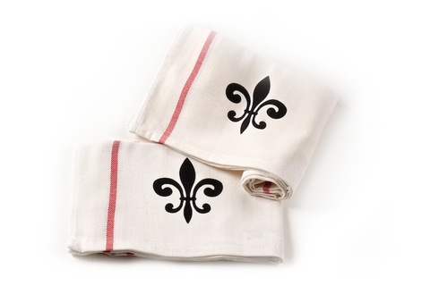 Fleur de Lis Kitchen Towel