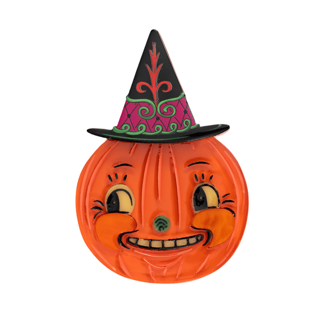 Hocus Pocus Pumpkin Brooch