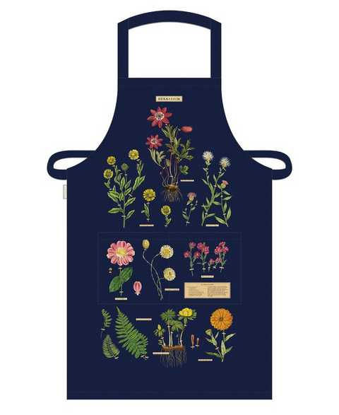 Herbarium Flower Garden Apron