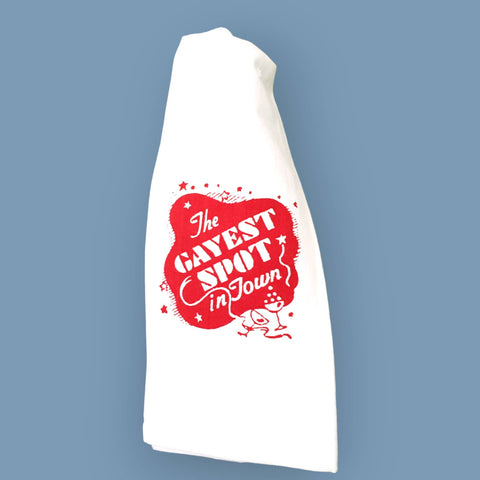 Gayest Spot Kitchen Towel