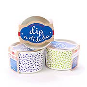 Confetti Lime Green Dip Bowl
