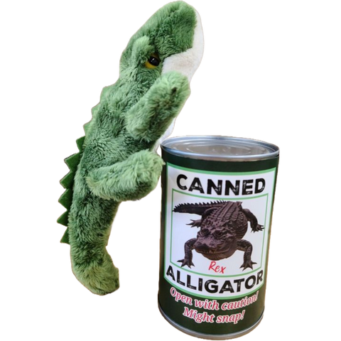 Rex the Canned Alligator