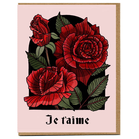 Je T'aime (I Love You) Card