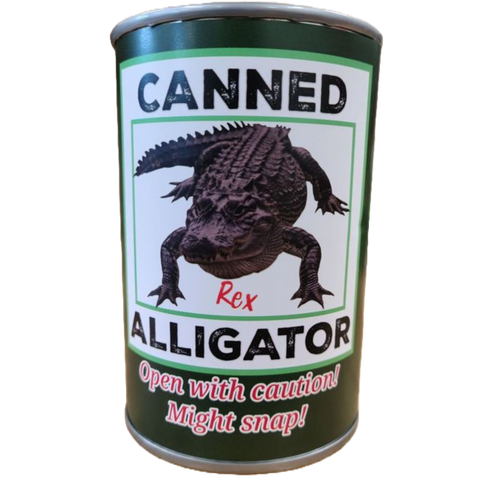 Rex the Canned Alligator