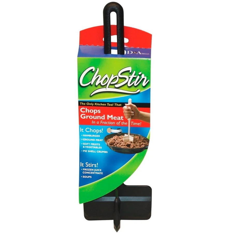 The Original Chop Stir: Ground Meat Chopper Black