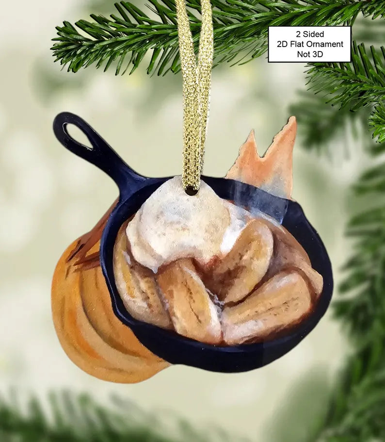New Orleans, Louisiana Bananas Foster Ornament