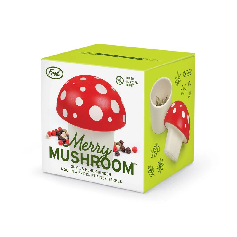 Merry Mushroom-Herb & Spice Grinder