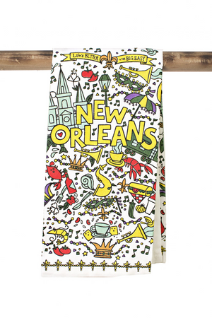 Nola Montage Kitchen Towel