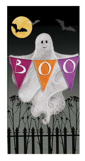 Boo Ghost Dual Towel