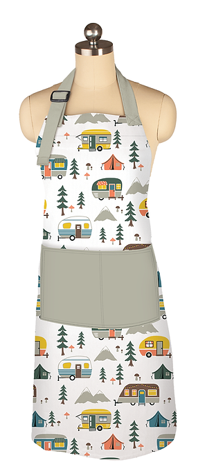 Happy Camper Adult Apron