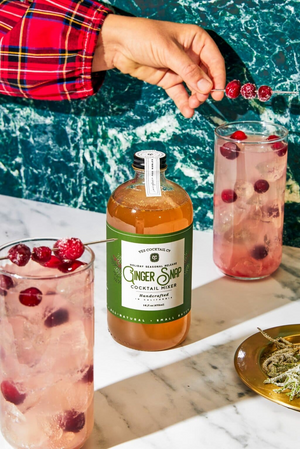 Holiday Seasonal : Gingersnap Cocktail Mixer