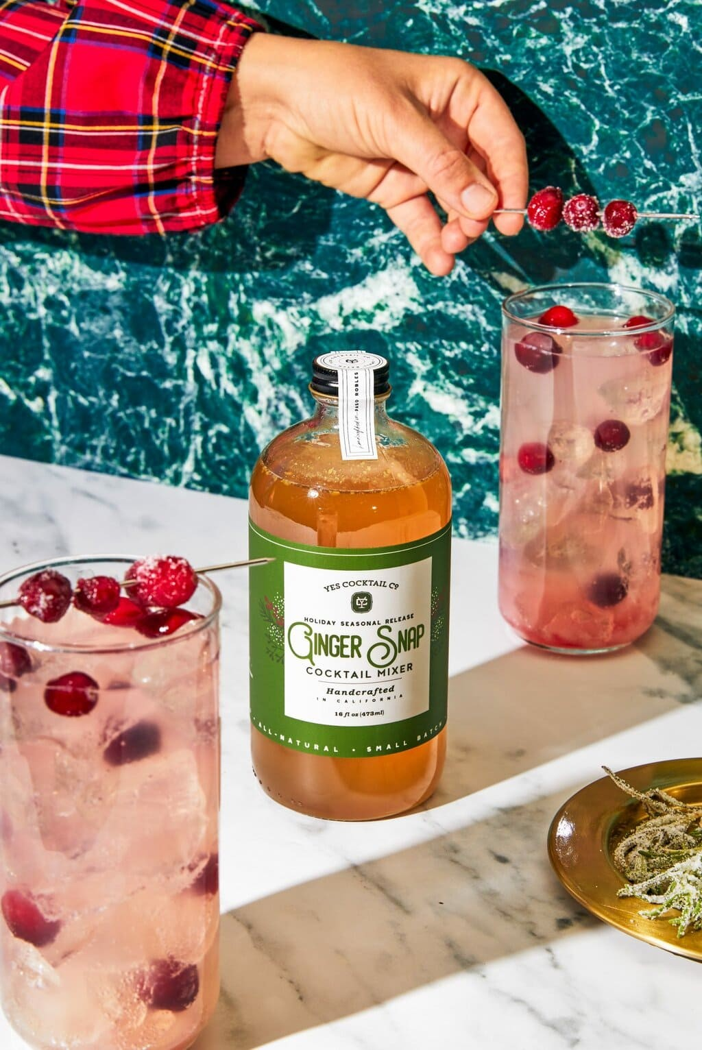 Holiday Seasonal : Gingersnap Cocktail Mixer