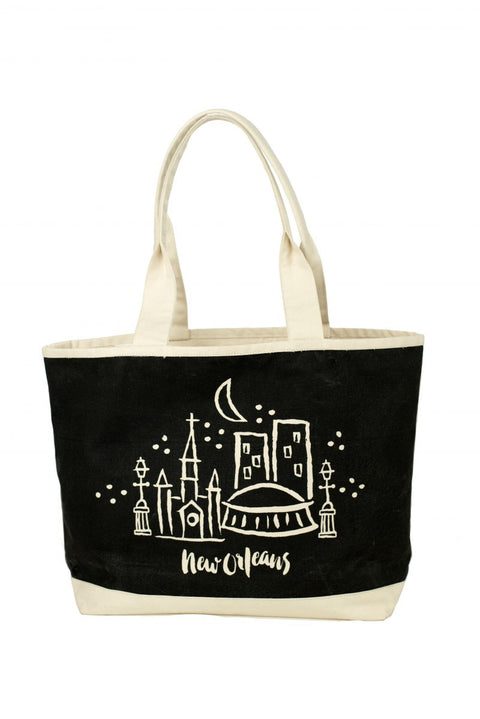 Midnight in New Orleans Tote Bag