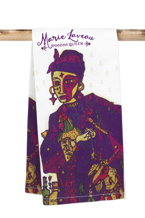 Marie Laveau Voodoo Queen Kitchen Towel