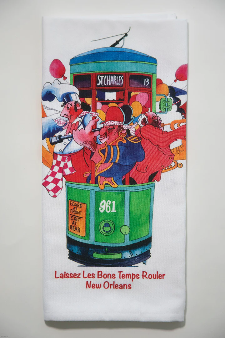 New Orleans Streetcar Towel