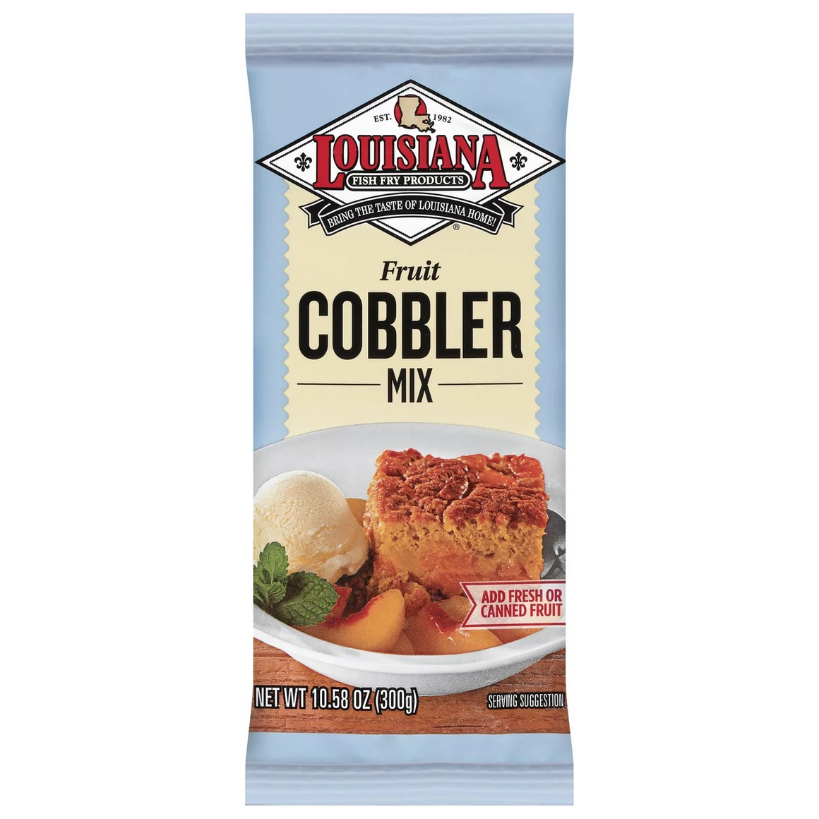 Louisiana Fruit Cobbler Mix