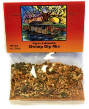 Cajun Country Bayou Lafourche Shrimp Dip Mix, 1 Ounce Packet
