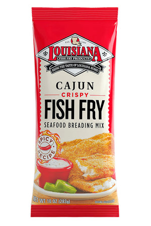 Louisiana Fish Fry: Cajun Crispy Fish Fry Breading Mix