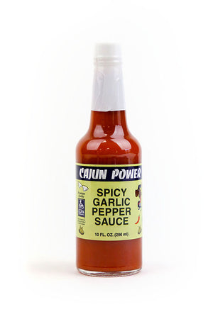 Cajun Power Spicy Garlic Pepper Sauce 10OZ