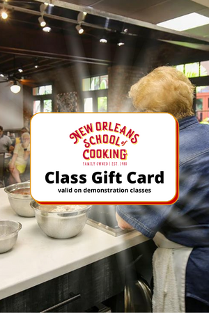 Demonstration Cooking Class Gift Certificate