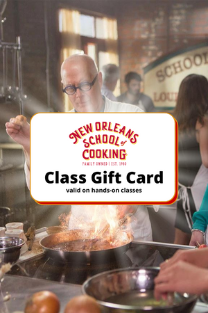 Hands-On Cooking Class Gift Certificate